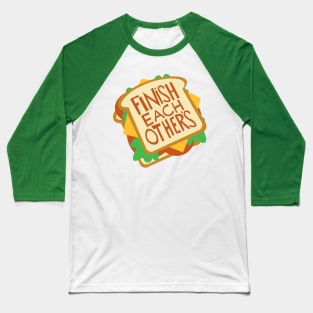 Wreck Princess Frozen Sandwich Baseball T-Shirt